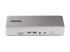 StarTech.com Thunderbolt 4 Multi-Display Docking Station, Quad/Triple/Dual Monitor Dock, 2x HDMI/2x DisplayPort, 7x USB Hub, 2.5 Gigabit Ethernet, 98W Power Delivery, for Windows/MacBook - Front