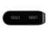StarTech.com USB C Multiport Adapter, USB-C to HDMI or Mini DisplayPort 4K 60Hz, 100W Power Delivery Pass-Through, 4-Port 10Gbps USB Hub, USB Type-C Mini Dock, 12"/30cm Long Attached Cable - Close up